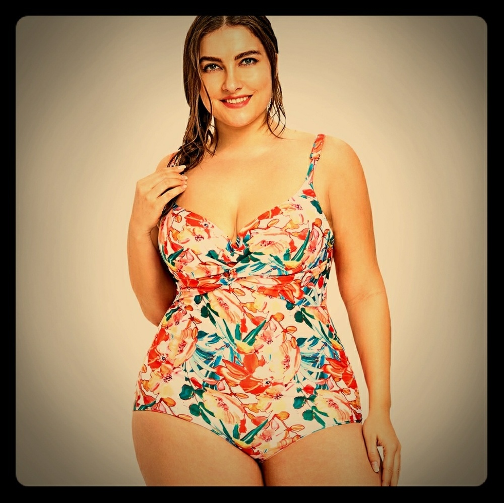 🌺Floral One Piece Swimsuit
